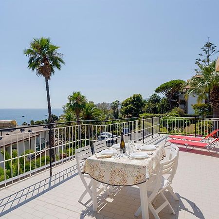 Tre Ponti Panoramic Seaview Apartment Sanremo Bagian luar foto